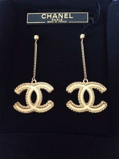 chanel no 3 earrings.